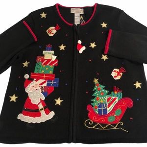 Christmas Sweater Santa XL Tiara International